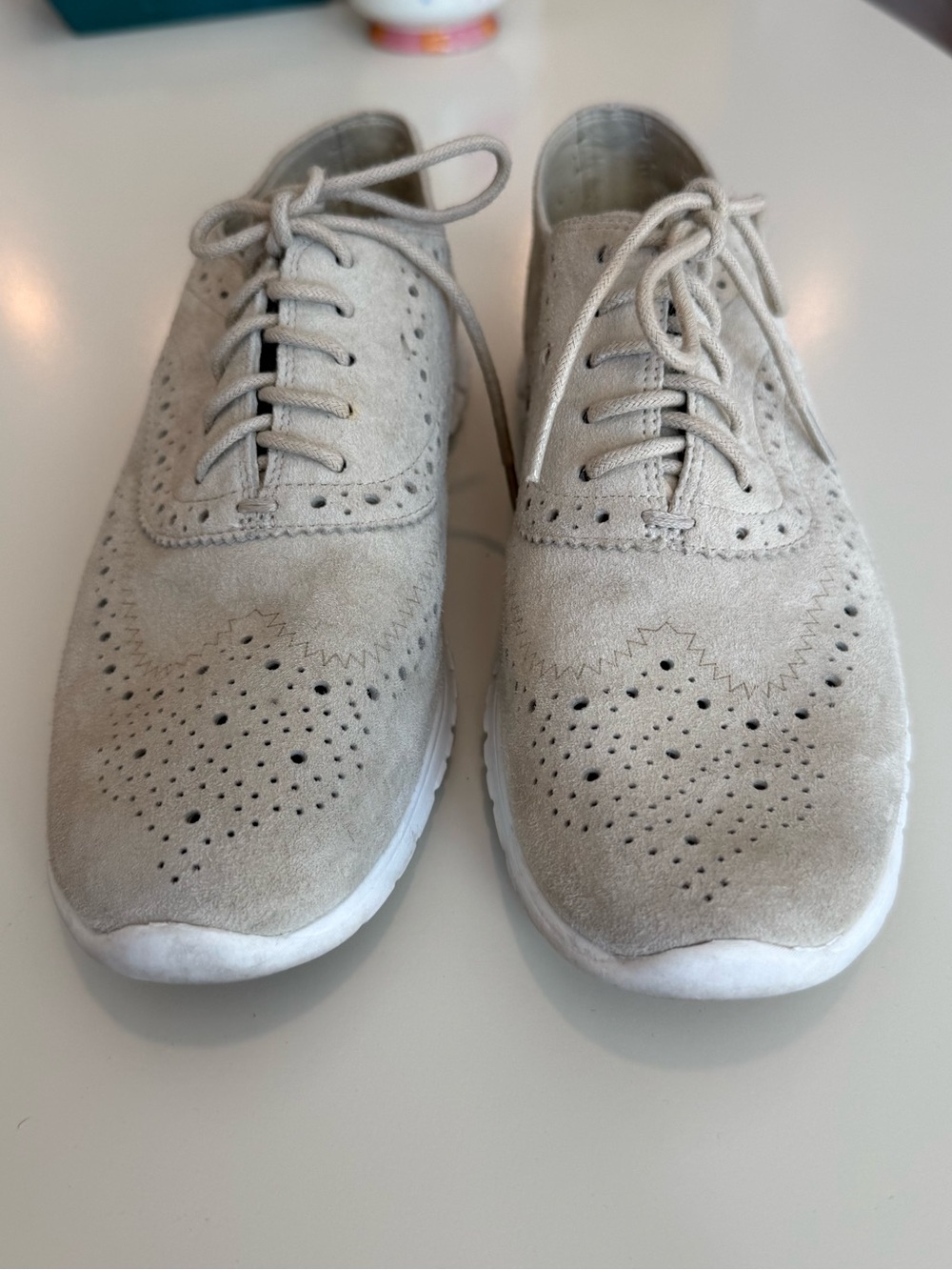 Cole Haan Zerogrand Suede Wingtip Oxford Sneakers